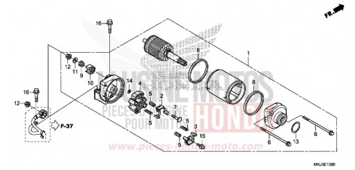 DEMARREUR CB1000RAJ de 2018